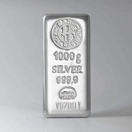 1 Kilo Gram Külçe Gümüş