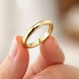 3 Milim Klasik Altın Alyans 