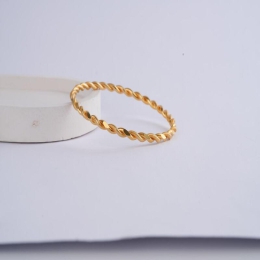 15 Gram İkili Burma Bilezik 22 Ayar Bilezik