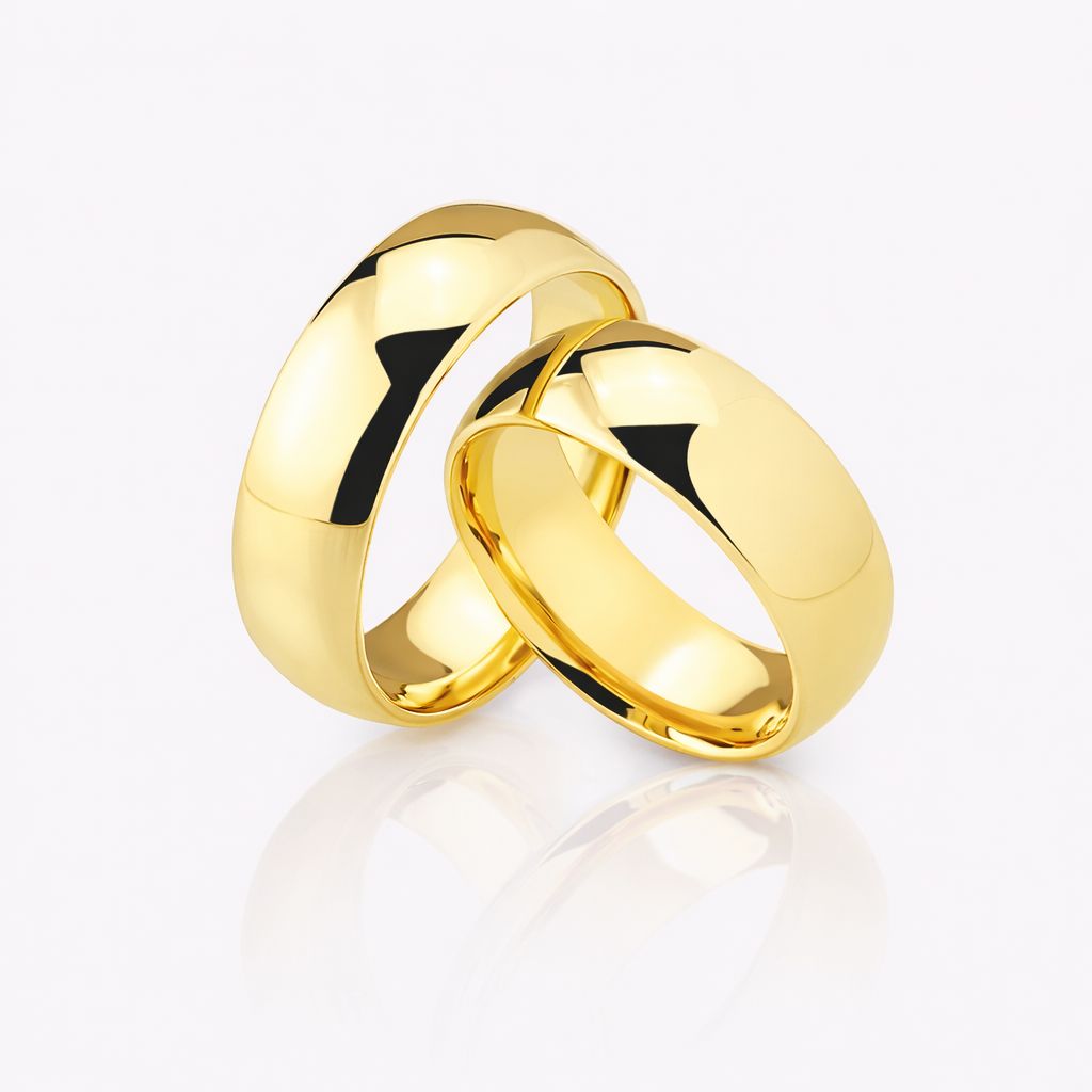 7 Milim Klasik Altın Alyans 